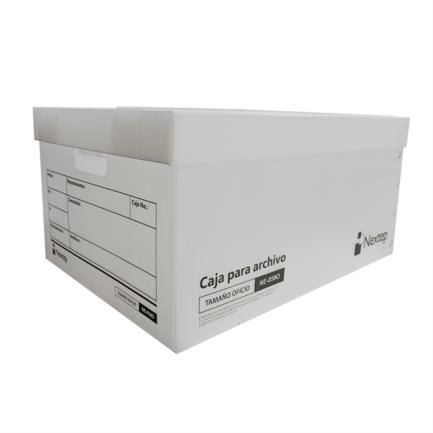 Caja archivo nextep plastica economica oficio c/12