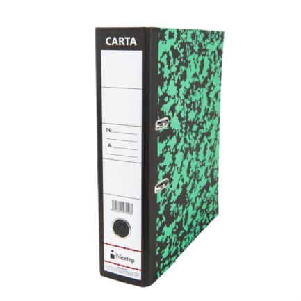 Registrador nextep carta marmoleado broche metálico