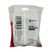 Cinta Adhesiva Nextep Corte Facil 18mm x 65mts Bolsa c/2 Piezas - Vista 7