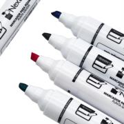 Marcadores Nextep para Pizarrón Blanco Juego 4 Colores Punta Gruesa Cincel 4mm - Vista 8