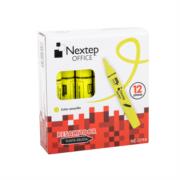 Marcador Nextep Resaltador Color Amarillo C/12 Pzas - Vista 8