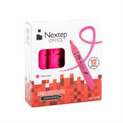 Marcador Nextep Resaltador Color Rosa C/12 Pzas - Vista 8