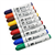Marcadores Nextep para Pizarrón Blanco Juego 8 Colores Punta Gruesa Cincel 4mm - Vista 9