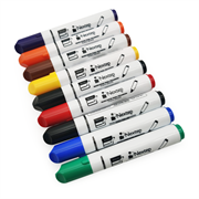 Marcadores Nextep para Pizarrón Blanco Juego 8 Colores Punta Gruesa Cincel 4mm - Vista 8