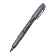 Marcador Nextep Permanente Punta Fina 2mm Plata C/12 - Vista 5