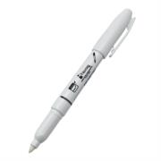 Marcador Nextep Permanente Punta Fina 2mm Blanco C/12 - Vista 5