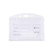 Mica Rigida Porta Gafete Horizontal Nextep 6x9cm para Tarjeta de Identificacion C/5 - Vista 5