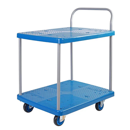 Carro plataforma de carga nextep 2 niveles cap. 150 kg