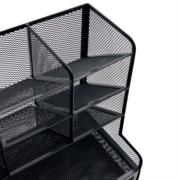 Organizador Nextep Malla Metalica para Escritorio Multi Secciones con Cajon - Vista 11