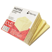 Notas Adhesivas Nextep 3x3 Amarillo 5 Bloques 500 Hojas - Vista 5