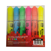 Marcador Nextep Resaltador Juego de 5 Colores Punta Cincel 4mm - Vista 7