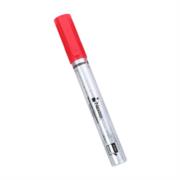 Marcador Nextep Permanente Cuerpo Aluminio Punta Gruesa Cincel 4mm Rojo C/6 - Vista 6