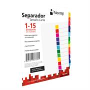 Separador Nextep Economico 15 Divisiones sin Numero - Vista 7
