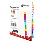 Separador Nextep Economico 15 Divisiones con Numero - Vista 9