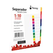 Separador Nextep Economico 10 Divisiones sin Numero - Vista 8