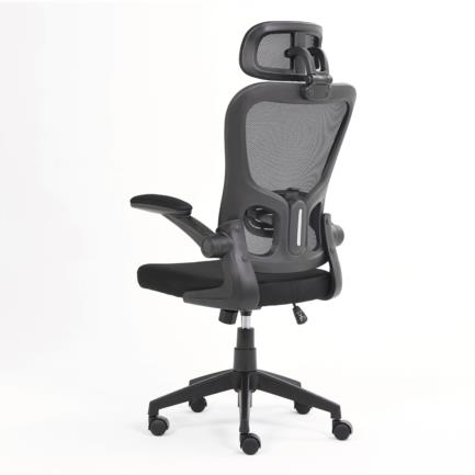 Silla Ejecutiva Nextep de Altura y Descansabrazos Ajustable con Cabecera Reclinable de Tela/Malla y Base Giratoria - Vista 5