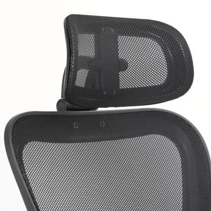 Silla Ejecutiva Nextep de Altura y Descansabrazos Ajustable con Cabecera Reclinable de Tela/Malla y Base Giratoria - Vista 8