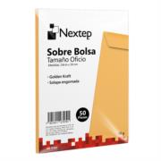 Sobre Bolsa Nextep Económico Tamaño Oficio Solapa Engomada Paquete c/50 - Vista 2