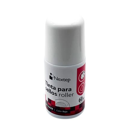 Tinta para sellos nextep roller rojo 60 ml