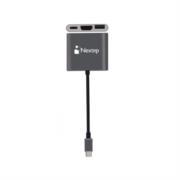 Hub Nextep USB-C 3 en 1 USB 3.0/HDMI 4K - Vista 3