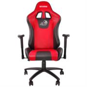 Silla gamer ergonómica dragón xt modelo racing descansabrazos 2d color rojo-negro