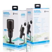 Micrófono Profesional Nextep Streaming USB con Base - Vista 11