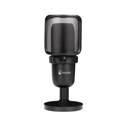 Micr&oacute;fono profesional nextep streaming usb con base