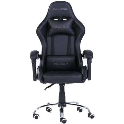 Silla gamer ergon&oacute;mica modelo falkor color negro