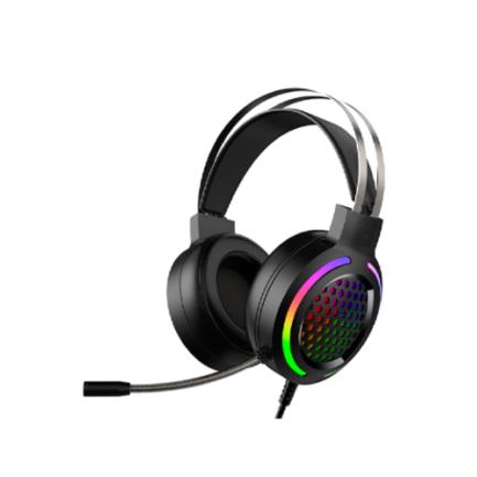 Audífonos gamer dragon xt conexión usb rgb micrófono
