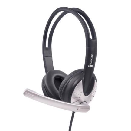 Diadema nextep b&aacute;sica con micr&oacute;fono conexi&oacute;n usb