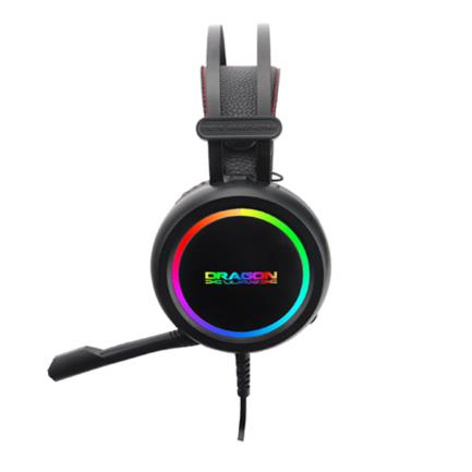 Aud&iacute;fonos gamer dragon xt micr&oacute;fono iluminado rgb 3.5mm