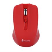 Mouse Nextep Inalámbrico USB Color Rojo 1600 dpi Baterías Incluidas - Vista 6