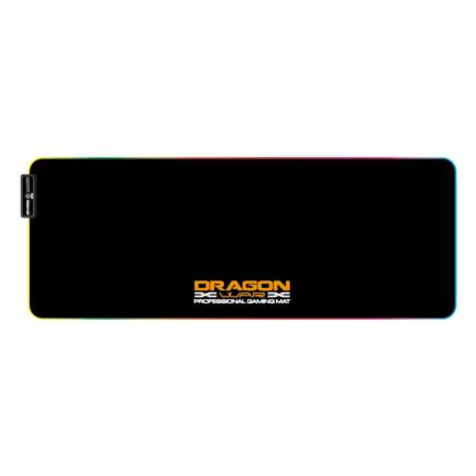 Tapete gamer dragon xt rgb grande para teclado/mouse