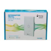 Interruptor nextep smart de luz pared táctil sencillo control wi-fi