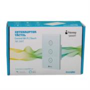 Interruptor Nextep Smart de Luz Pared Táctil Triple Control Wi-Fi - Vista 9