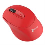 Mouse Nextep Inalámbrico Ergónomico USB 1600 dpi Batería Incluida Color Rojo - Vista 8