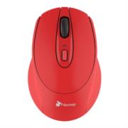 Mouse Nextep Inalámbrico Ergónomico USB 1600 dpi Batería Incluida Color Rojo - Vista 7