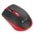 Mouse Nextep Inalámbrico Recargable Switch Encendido 1600 dpi Color Negro-Rojo - Vista 5