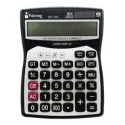 Calculadora Nextep 12 Dígitos Pantalla Grande Escritorio Cubierta Metálica Batería/Solar - Vista 4