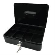 Caja Dinero Nextep Metálica Grande 25cm Color Negro - Vista 4