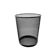 Cesto de Malla Nextep Redondo 16L Color Negro - Vista 3