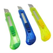 Cutter Plastico Ergonomico Nextep Grande Navaja 18mm Caja Con 12 - Vista 6
