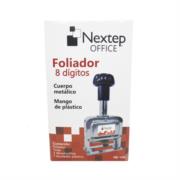 Foliador Nextep Acero 8 Dígitos - Vista 8