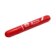 Marcador Nextep Permanente Punta Gruesa Cincel 4mm Rojo c/12 Pzas - Vista 2