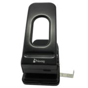Perforadora Nextep Uso Rudo 2 Orificios 8cm Hasta 60 Hojas Color Negro - Vista 6