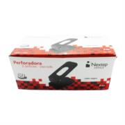 Perforadora Nextep Uso Rudo 2 Orificios 8cm Hasta 60 Hojas Color Negro - Vista 9