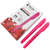 Marcador Nextep Resaltador Tipo Pluma Punta Cincel Color Rosa C/12 Pzas - Vista 7
