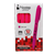 Marcador Nextep Resaltador Tipo Pluma Punta Cincel Color Rosa C/12 Pzas - Vista 4