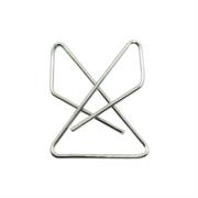 Clip Nextep Mariposa Niquelado #2 40mm 50 Clips - Vista 5