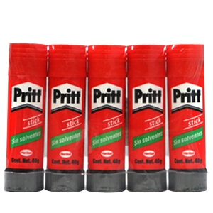 Lápiz Adhesivo Pritt PS-42 gr  Paquete C/5 Pzas - Vista 2